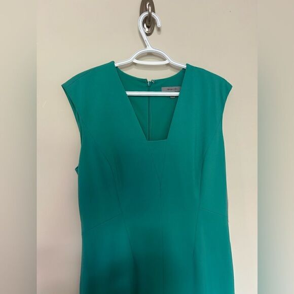 NWT Classiques Entier Turquoise Sheath Dress - Picture 5 of 9